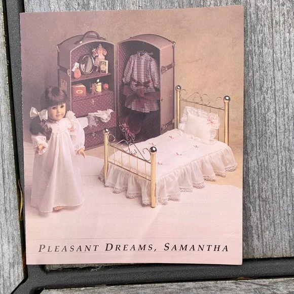 Samantha Parkington American Girl Pleasant Dreams Pink and White Doll Outfit Set - Picture 8 of 8